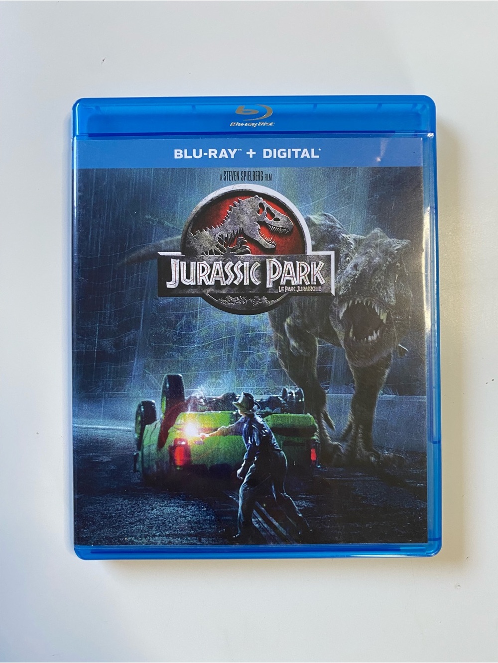 Jurassic Park (Blu-ray + Digital, 1993) Sam Neill Laura Dern Jeff Goldblum